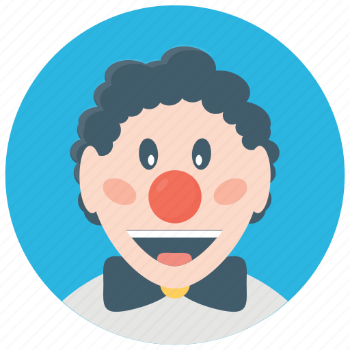 Auguste clown, circus clown, circus joker, joker, tramp clown icon - Download on Iconfinder