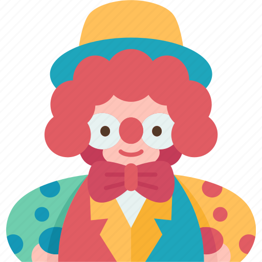 Clown, circus, happy, fun, entertainment icon - Download on Iconfinder
