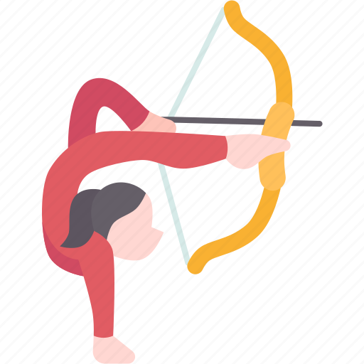 Acrobalance, archery, foot, acrobatics, performance icon - Download on Iconfinder