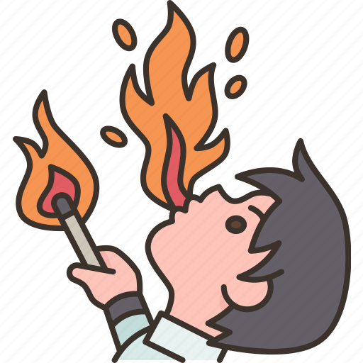 Fire, catere, spitfire, burning, show icon - Download on Iconfinder