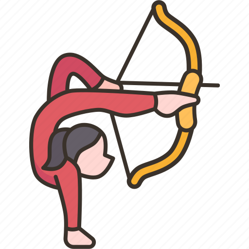 Acrobalance, archery, foot, acrobatics, performance icon - Download on Iconfinder