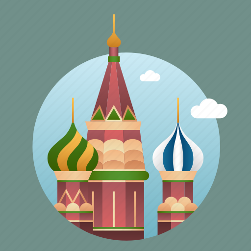 Church, city, landmark, moscow, russia icon - Download on Iconfinder