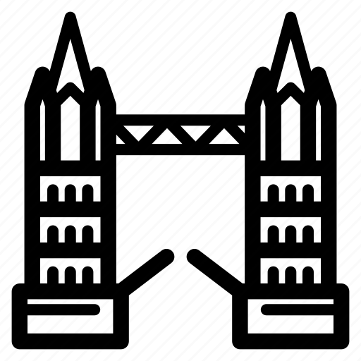 Bridge, landmark, london, tower icon - Download on Iconfinder
