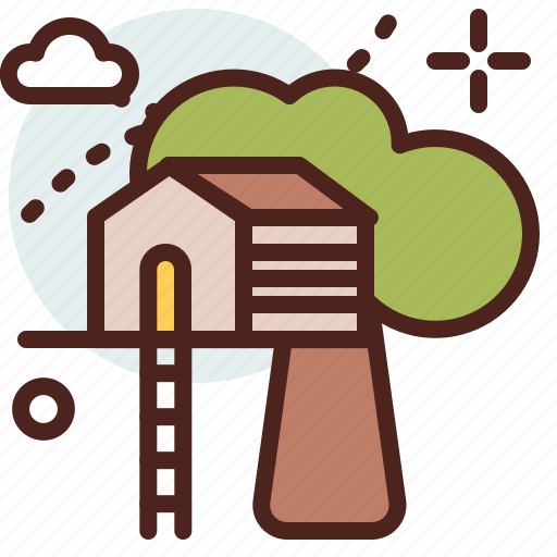 Building, citylife, house, rural, tree icon - Download on Iconfinder