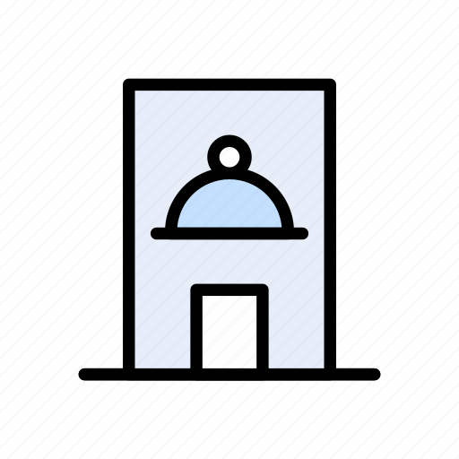 Building, food, hotel, meal, restaurant icon - Download on Iconfinder