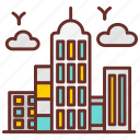 city, buildings, urban, areas, skyscrapers