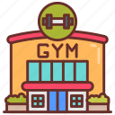 gym, health, club, spa, center, auditorium