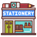 stationery, store, office, supplies, shop, retailer