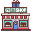 gift, shops, toy, shop, selling, point, parcels 