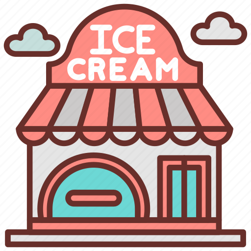 Ice, cream, store, parlor, dairy, products, bar icon - Download on Iconfinder