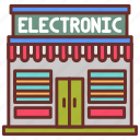 electronic, store, electronics, mart, complex, cyberstore