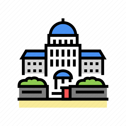 Parliament, state, structure, building, city, construction icon - Download on Iconfinder