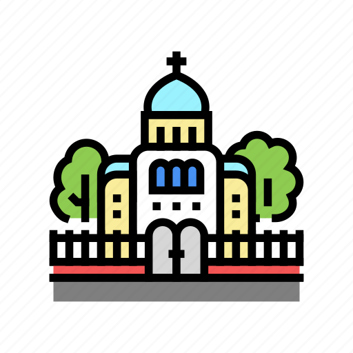 Temple, cathedral, praying, building, city, construction icon - Download on Iconfinder