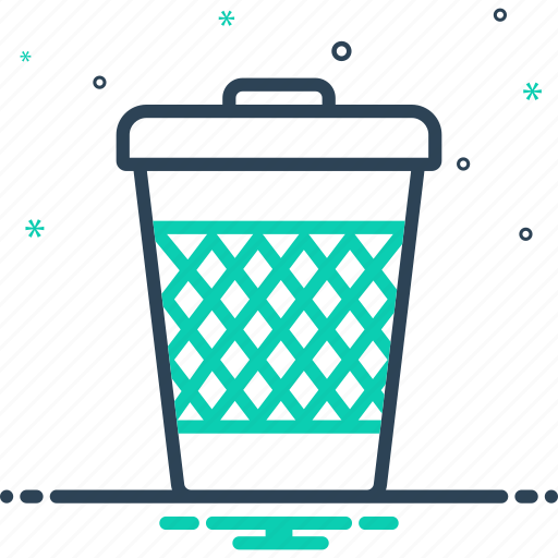 Basket, can, container, garbage, junk, trash, waste icon - Download on Iconfinder