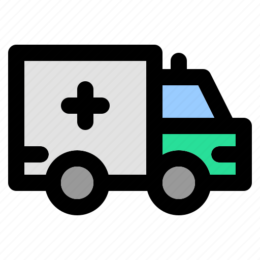 Ambulance, emergency, city, healthcare, clinic, elements icon - Download on Iconfinder