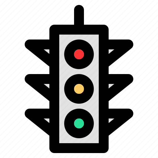 City, town, urban, traffic light, street icon - Download on Iconfinder