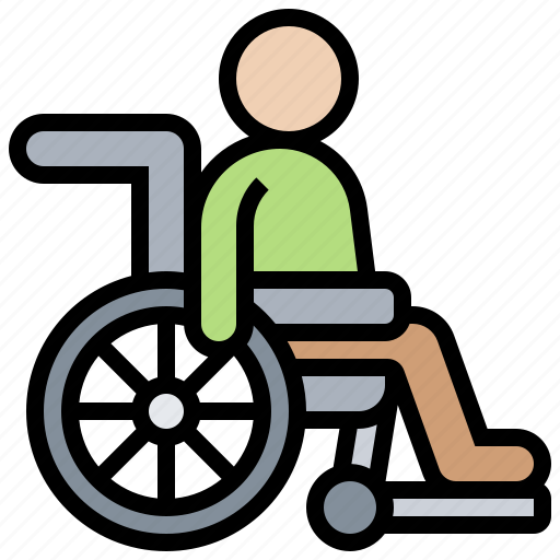 Accessibility, disabled, handicap, paraplegic, wheelchair icon - Download on Iconfinder
