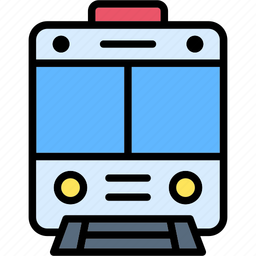 Railway, metro, train, transport, transportation, travel icon - Download on Iconfinder
