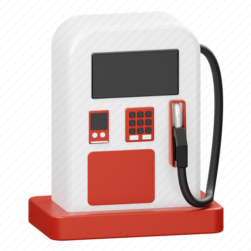 Fuel, gas, station 3D illustration - Download on Iconfinder