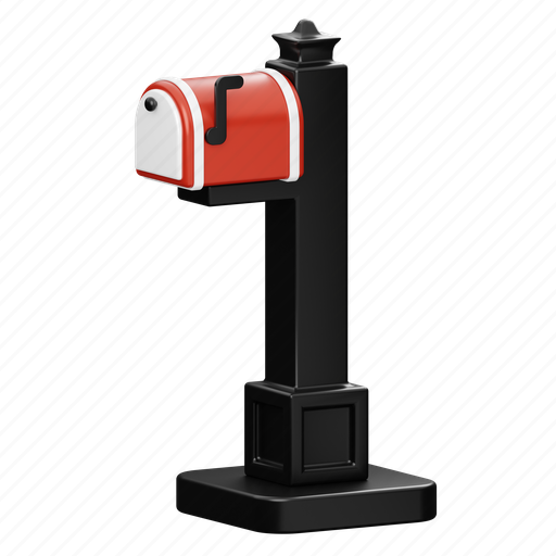 Mail, box, letter 3D illustration - Download on Iconfinder