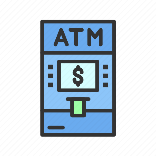 Atm, cash machine, billing machine, money, currency, payment, credit card icon - Download on Iconfinder