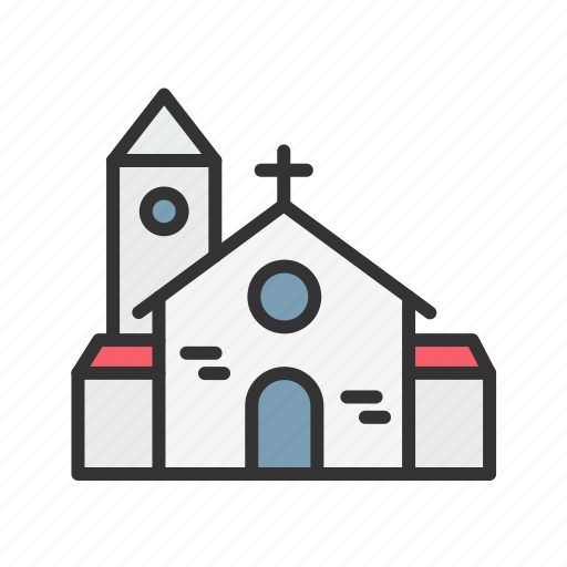 Church, chapel, temple, christian, building, catholic, christianity icon - Download on Iconfinder