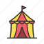 circus tent, tent, carnival, show, performance, performer, big top circus 