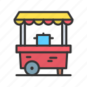 food cart, shopping items, grocery, sale items, product, buy, shopping cart, ecommerce