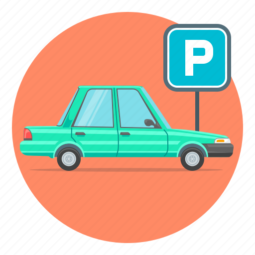Car, parking, automobile, sign icon - Download on Iconfinder