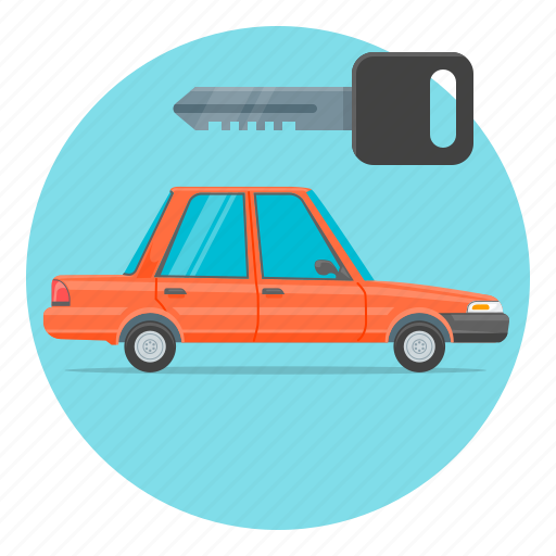 Car, key, rental, auto, automobile icon - Download on Iconfinder