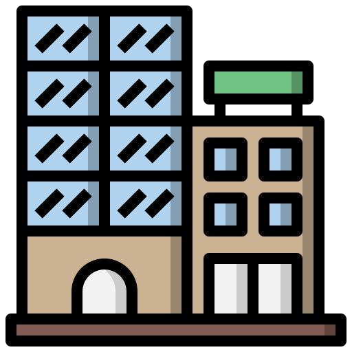 And, architecture, buildings, city, hostel, hotel, vacations icon - Free download