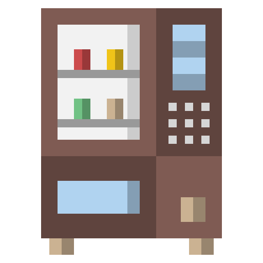 And, beverages, food, machine, restaurant, snacks, vending icon - Free download