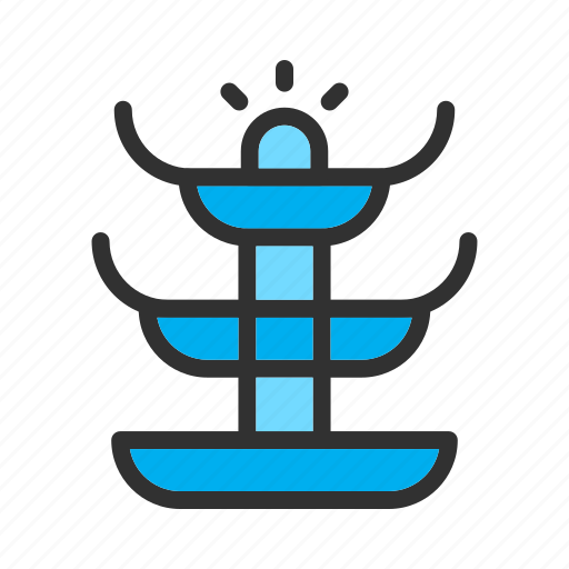 Drop, fountain, water icon - Download on Iconfinder
