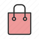 bag, cart, shop, shopping