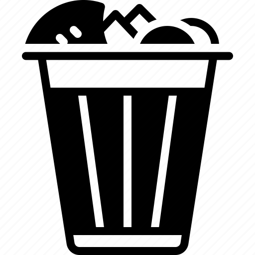 Basket, container, dustbin, garbage, recycling, rubbish, wastebasket icon - Download on Iconfinder