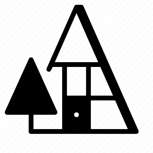 House, a frame, winter, dwelling, a frame house, home icon - Download on Iconfinder