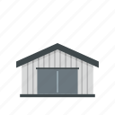 building, car, door, garage, home, roof, structure