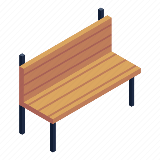 Bench, seat, garden bench, wooden bench, pew icon - Download on Iconfinder