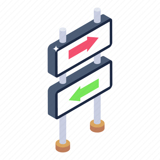 Sign board, roadbord, arrows board, fingerpost, direction signs icon - Download on Iconfinder