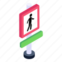 road sign, pedestrian board, sign board, fingerpost, roadboard 