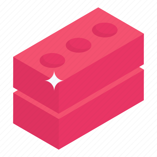 Bricks stack, bricks pile, bricks, cinder block, construction material icon - Download on Iconfinder