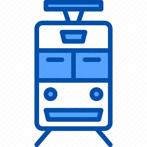 Tram, city, town icon - Download on Iconfinder on Iconfinder