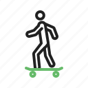 board, extreme, skate, skateboard, skating, young, youth 