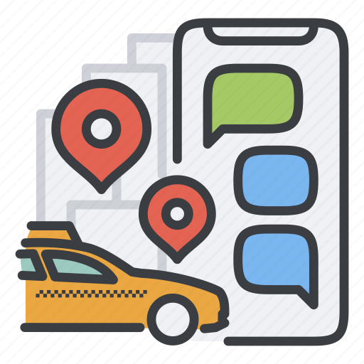 Auto, car, order, taxi, trip, uber icon - Download on Iconfinder