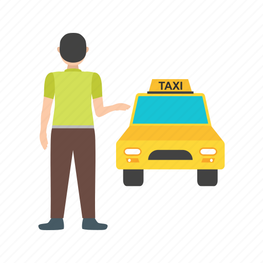 Cab, call, city, taxi, traffic, transport, yellow icon - Download on Iconfinder