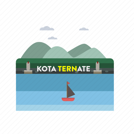 Building, city, indonesian, monument, ternate, travel icon - Download on Iconfinder