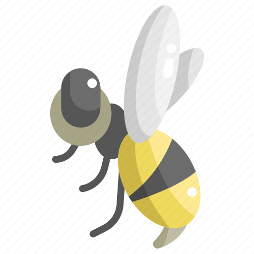 Animal, animals, bee, fly, insect, nature, wings icon - Download on Iconfinder