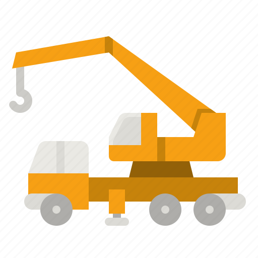 Crane, heavy, vehicle, breakdown, construction icon - Download on Iconfinder