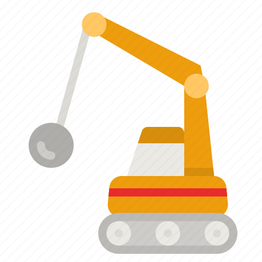 Demolition, building, trade, demolitions, construction icon - Download on Iconfinder