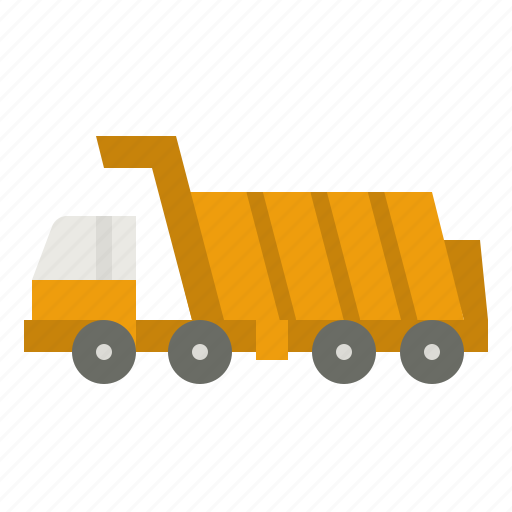 Dumper, truck, heavy, vehicle, construction icon - Download on Iconfinder